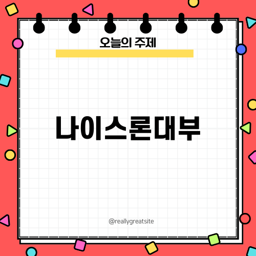 신용 대출의 새로운 선택 나이스론대부