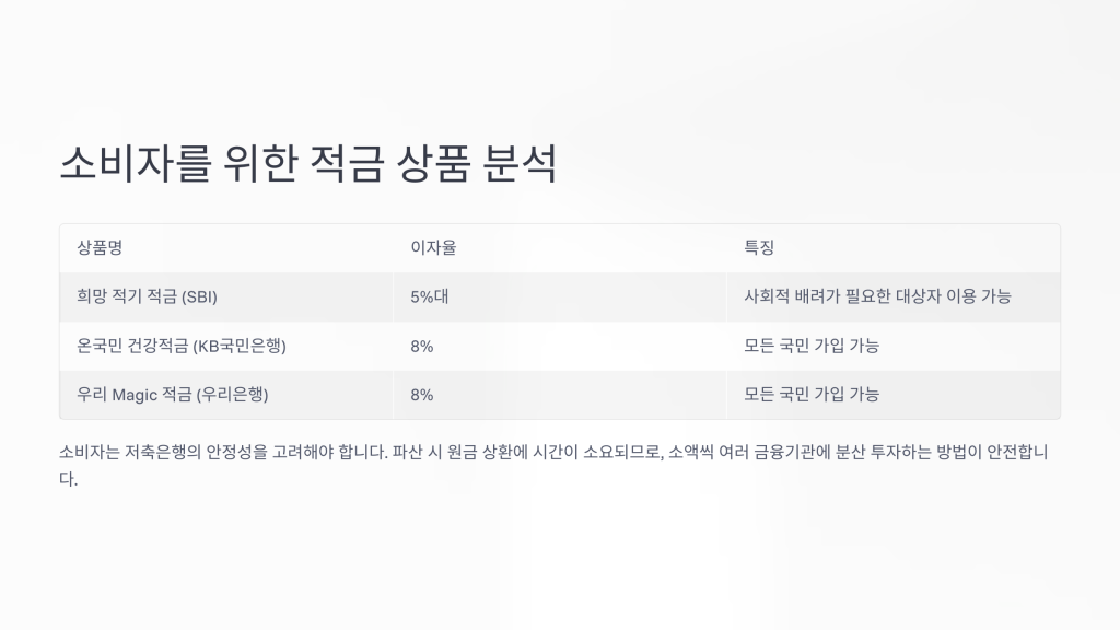 SBI저축은행적금금리 이해하기