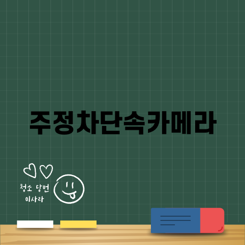 주정차단속카메라와 주의사항