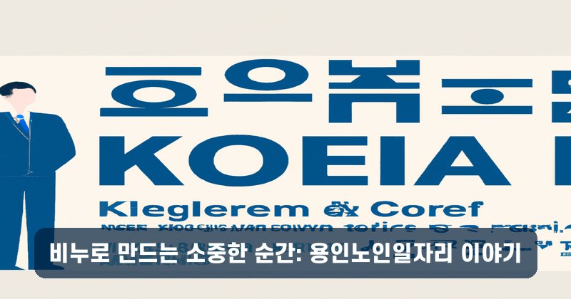 비누로 만드는 소중한 순간: 용인노인일자리 이야기