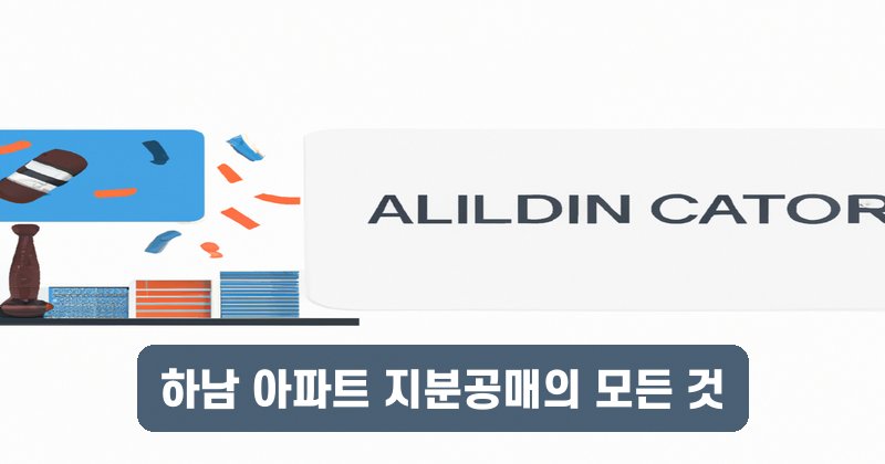 하남 아파트 지분공매의 모든 것